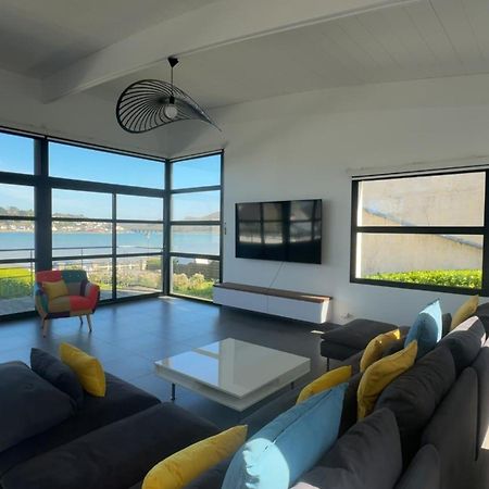 Maison Villa Montmarin Vue Mer Bretagne Nord Vers Roscoff Carantec Morlaix Plouescat Locquenole Avec Son Spa Et Sa Vue Mer Екстериор снимка